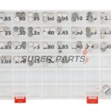 Σετ καπελότων βαλβίδων -4 RIDE- 87τεμ., 10x1.85-3.25mm (μέσω 0.05mm)