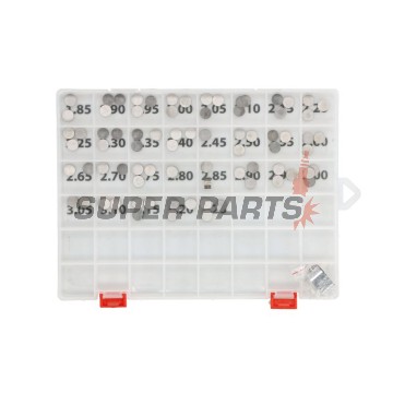 Σετ καπελότων βαλβίδων -4 RIDE- 87τεμ., 10x1.85-3.25mm (μέσω 0.05mm)