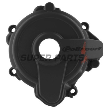 Προστατευτικό καπακιού στάτη -POLISPORT- μαύρο, SHERCO SE 250/300 2014-2023