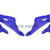 Μπροστινά πλαϊνά πλαστικά -POLISPORT- μπλε, YAMAHA YZ 125/250 2022-2023
