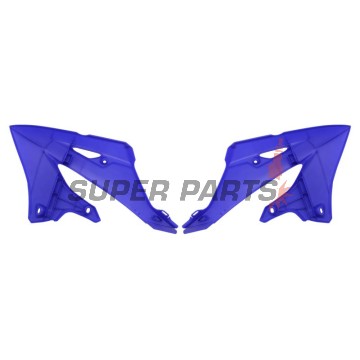 Μπροστινά πλαϊνά πλαστικά -POLISPORT- μπλε, YAMAHA YZ 125/250 2022-2023