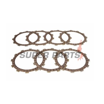 Σετ δίσκων συμπλέκτη -4 RIDE- TCS2332, Derbi Mulhacen 659 2006-2008, MZ/MUZ Skorpion 660 1994-2002, Yamaha SRX/SZR/TT/XT/XTZ/YFM 400-660 1983-2005