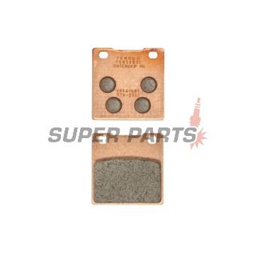 Τακάκια φρένων -FERODO- FDB338ST, Kawasaki ZRX/ZX-12R/ZXR/ZZR 400-1200, Suzuki GS/Bandit/GSX/Hayabusa/GSX-R/RF/RG Gamma/SV/TL 250-1300 1983-2010
