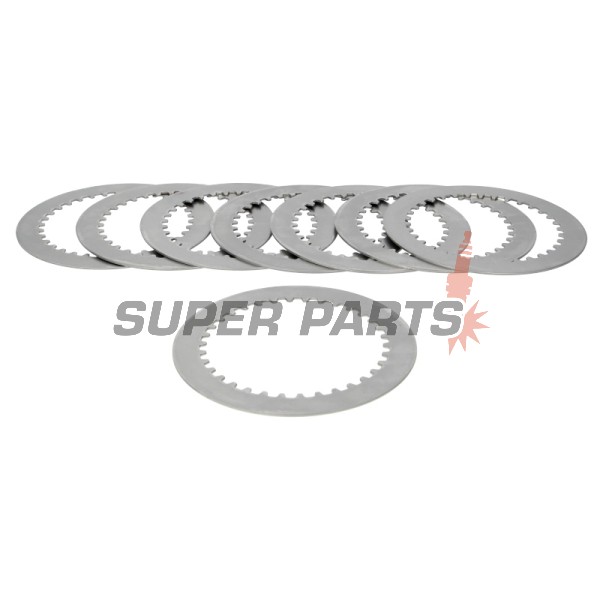 Σετ ατσάλινων δίσκων συμπλέκτη -TOURMAX- CPL-0103, Kawasaki Z 750 2007-2011, Kawasaki ZR 750 2005-2006, Kawasaki ZX 600 2000, 2003, Kawasaki ZX-6R 600 2000, Kawasaki ZX-6R 636 2002-2004, Kawasaki ZZR 600 2005-2008