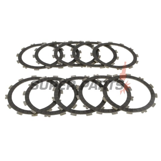 Σετ δίσκων συμπλέκτη -TRW- MCC343-10RAC, Kawasaki ZX-10R Ninja 1000 (2004-2015), Suzuki GSX-R1000 (2001-2004), Yamaha MT-10 1000 (2016-2019), YZF-R1 1000 (2015-2019)