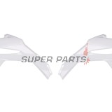 Μπροστινά πλαϊνά πλαστικά -POLISPORT- λευκά, HONDA CRF 250/450 2021-2023