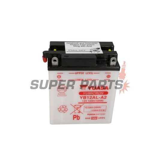Μπαταρία -YUASA- YB12AL-A2, 13Ah 12V