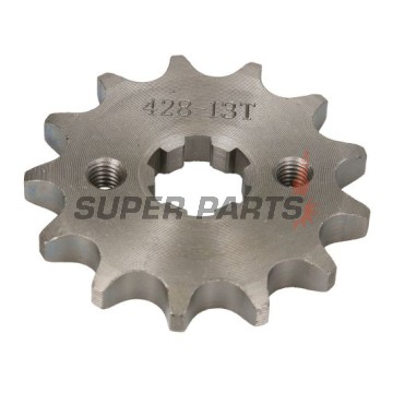 Μπροστινό γρανάζι -MOTORIX- IP000374, 13 δόντια, τύπος 428, ATV Bashan 110cc