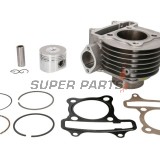 Σετ κυλίνδρου και πιστονιού -MOTORIX- 125/150cc (52mm), GY6 125/150cc, Kymco