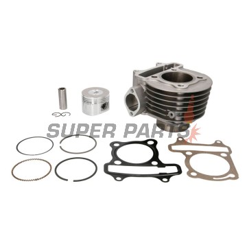 Σετ κυλίνδρου και πιστονιού -MOTORIX- 125/150cc (52mm), GY6 125/150cc, Kymco