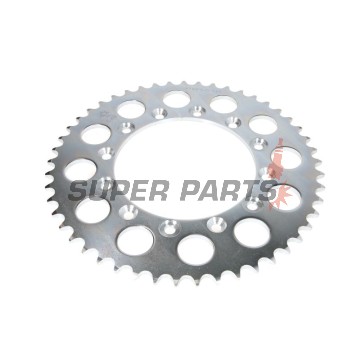Πίσω γρανάζι -JT- JTR245/2,49, 49 δόντια, ατσάλινο, Gilera RC 600 1989-1992, Honda CB 250 1982-1984, 1996-2001, NSR 250 1986-1987, NX 250 1988-1990, VTR 250 1998, 2009-2012, VTZ 250 1988, XL 350 1984-1987, XL 500 1979-1981, XL 600 1983-1987