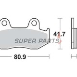 Τακάκια φρένων -TRW- MCB534, Honda ATC250R/350X, CH250 Spacy/Elite, CN250 Helix, CR50R/125R/250, FTR250, Lead100, MTX125, NES125/150, RX250RE, SCV100 Lead, SH125/150, TRX250R, XL250R/350R/600R, XLR250R, XR250R/350R/500R/600R, Peugeot Elyseo 125