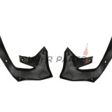 Μπροστινά πλαϊνά πλαστικά -POLISPORT- μαύρα, KAWASAKI KX 250/450 2019-2023