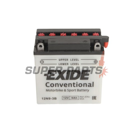 Μπαταρία -EXIDE- 12N9-3B, 9Ah 12V