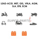 Φορτιστής μπαταρίας -4 RIDE- LAD000345Q, 6/12V - universal