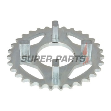 Πίσω γρανάζι -JT- JTR256,31, 31 δόντια, ατσάλινο, Honda ATC 70 1976-1985, C 50 1970-1975, CB 50 1975-1982, CF 50 1979-1996, CT 70 1991-1994, ST 50 1988-1991, ST 70 1990-1996, XR 80 1979-1983