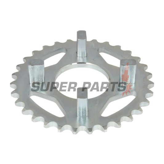 Πίσω γρανάζι -JT- JTR256,31, 31 δόντια, ατσάλινο, Honda ATC 70 1976-1985, C 50 1970-1975, CB 50 1975-1982, CF 50 1979-1996, CT 70 1991-1994, ST 50 1988-1991, ST 70 1990-1996, XR 80 1979-1983