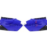 Πίσω πλαϊνά πλαστικά -POLISPORT- μαύρο/μπλε, YAMAHA YZ 250 2019-2023