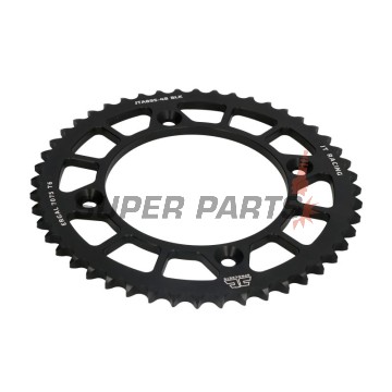 Πίσω γρανάζι -JT- JTA895,48BLK, 48 δόντια, μαύρο, αλουμινίου