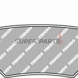Τακάκια φρένων -FERODO- FDB2276SG, Polaris Scrambler/Sportsman 550/850/1000 XP/EPS/X2/Forest/Touring 2009-2016
