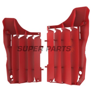 Προστατευτικά ψυγείου -POLISPORT- κόκκινο, HONDA CRF 250 2018-2019
