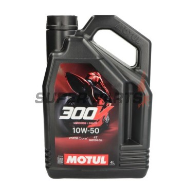 Λάδι κινητήρα -MOTUL- 300VRR 10W50 4L 112535, 10W50, πλήρως συνθετικό + εστέρας, 4L