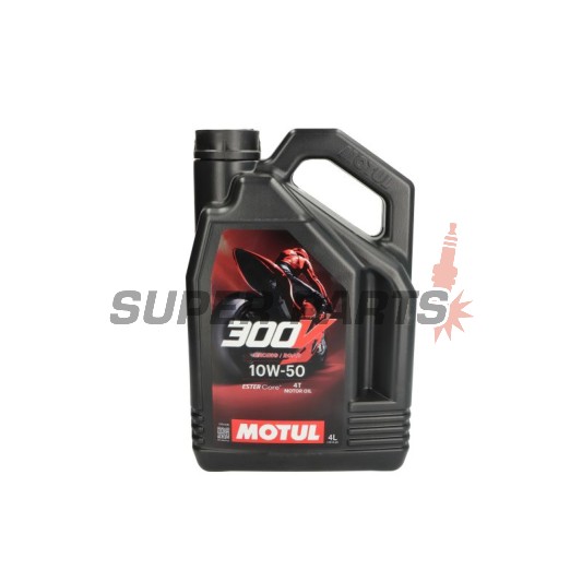 Λάδι κινητήρα -MOTUL- 10W50, πλήρως συνθετικό + εστέρας, 4L
