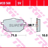 Τακάκια φρένων -TRW- MCB568, Moto Guzzi NTX 750 (1990-1993), Yamaha TT 600 (1989-1992), XT 600Z Ténéré (1985-1991)