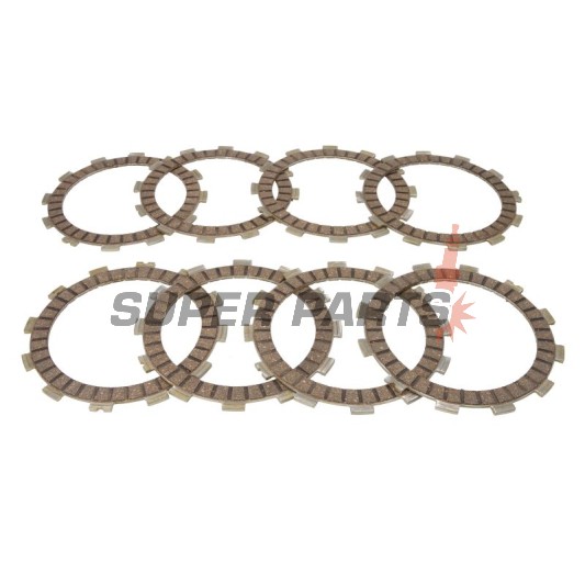 Σετ δίσκων συμπλέκτη -4 RIDE- TCS1293, Honda CRF250R/X & 300X (2004-2017), KTM EXC-F 250 (2005-2013), KTM SX-F 250/250 4T (2005-2012), KTM SXS-F 250 (2006-2009), KTM XC-F 250 (2011-2012)