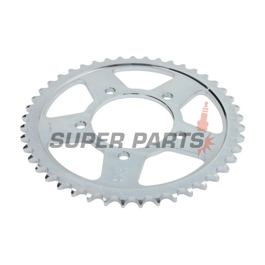 Πίσω γρανάζι -JT- JTR829,45, 45 δόντια, ατσάλινο, Suzuki GSF 600 1994-2004, GSF 650 2005-2006, GSX 600/750 1989-2006, GSX-R 1100 1986-1988, GSX-R 400 1988-1989, GSX-R 600 1992-1993, GSX-R 750 1985-1990, RF 600 1993-1997, VZ 800 1997-2004