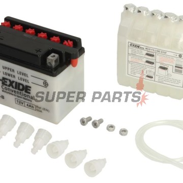 Μπαταρία -EXIDE- YB4L-B, 4Ah 12V