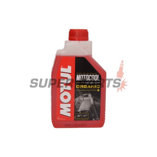 Αντιψυκτικό -MOTUL- MOTOCOOL, κόκκινο, -35°C, Έτοιμο για χρήση, 1L
