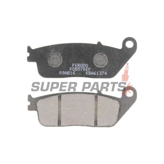 Τακάκια φρένων -FERODO- FDB570EF, Honda CB 500F/CBR 500R/Rebel 500, NSS Forza 125/300 2013-2019