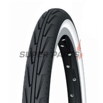 Ελαστικό ποδηλάτου -MICHELIN- 24X1.75, CITY'J, λευκή