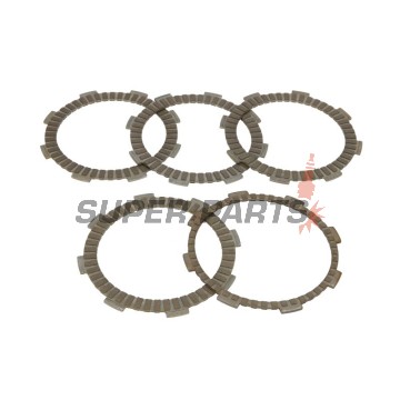 Σετ δίσκων συμπλέκτη -TRW- MCC513-5, Kawasaki KLX/D-Tracker 125 + KTM Duke/RC 125 (2010-2020)