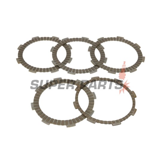 Σετ δίσκων συμπλέκτη -TRW- MCC513-5, Kawasaki KLX/D-Tracker 125 + KTM Duke/RC 125 (2010-2020)
