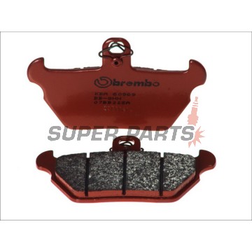 Τακάκια φρένων -BREMBO- 07BB22SA, BMW K1100 LT/RS, K100 RS, K1, R100R, R1100RS, R80 1000-1100cc (1988-1998)