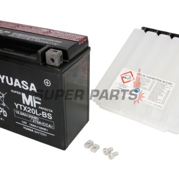 Μπαταρία -YUASA- YTX20L-BS, 19Ah 12V