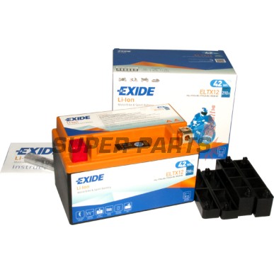 Μπαταρία -EXIDE- ELTX12, 42Wh (4Ah), 12V, Lithium-ion