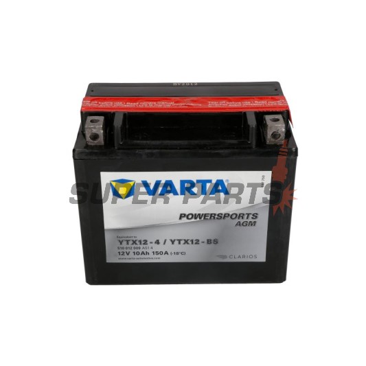 Μπαταρία -VARTA- YTX12-BS, 10Ah 12V