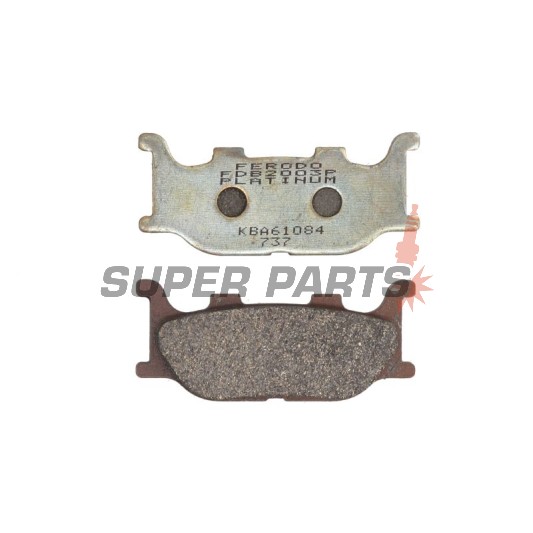 Τακάκια φρένων -FERODO- FDB2003P, Yamaha FZ6 600/MT-03 660/SR 125/XJ 600S Diversion/XV Virago 125 250/XVS Drag Star 125 250 1100/YP Majesty 250 400 (1995-2009)