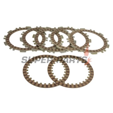 Σετ δίσκων συμπλέκτη -FERODO- FCD0290, Yamaha T-Max 500 2001-2011