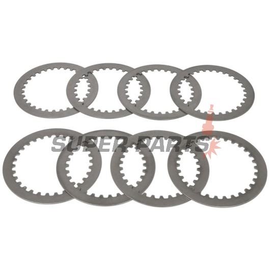 Σετ ατσάλινων δίσκων συμπλέκτη -TRW- MES405-8, Yamaha BT1100 Bulldog (2002-2006), XV1000 TR1/Virago & XV750/1100 Virago (1981-1999), XVS1100 Drag Star/Classic (1999-2007)