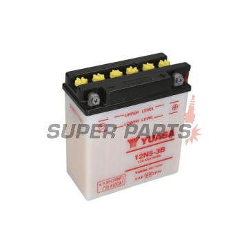 Μπαταρία -YUASA- 12N5-3B, 5Ah 12V