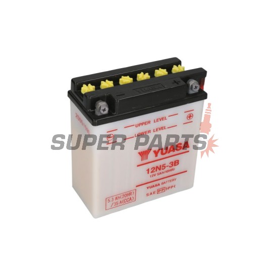 Μπαταρία -YUASA- 12N5-3B, 5Ah 12V