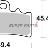 Τακάκια φρένων -BREMBO- 07GR18SA, BMW C400/310GS 2016-2022, Husqvarna Svart/Vitpilen401 2017-2022, KTM Adventure/Duke/RC125-390 2010-2022