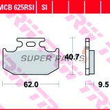 Τακάκια φρένων -TRW- MCB625RSI, Cannondale MX400/440, Kawasaki KDX/KLX/KX, Suzuki DR/DR-Z/RM/RMX, Yamaha DT/TT/TT-R/WR/XT/YZ (1989-2018)