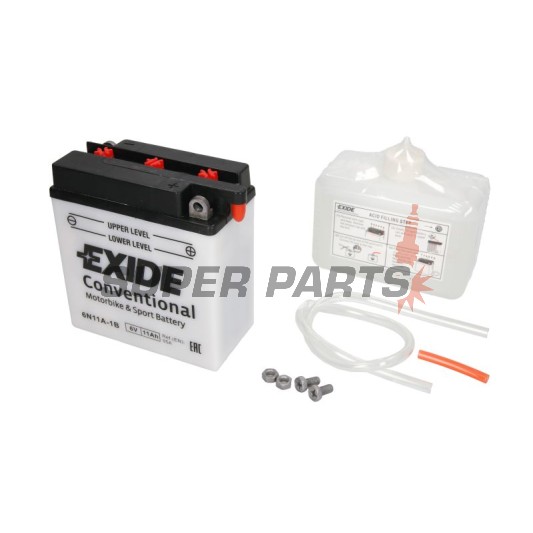 Μπαταρία -EXIDE- 6N11A-1B, 11Ah 6V