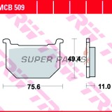 Τακάκια φρένων -TRW- MCB509, Suzuki GN250 (1983-2002), GS850G/1000G (1980-1986), GSX750L/ES/EF (1980-1986)