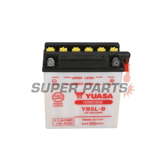 Μπαταρία -YUASA- YB5L-B, 5Ah 12V